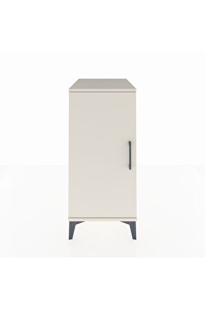 Kronos Komodin 2 Raflı Tek Kapaklı 44x59x96 Aytaşı-Aytaşı