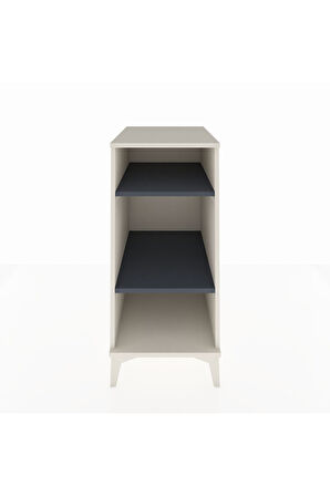 Kronos Komodin 2 Raflı 44x59x96 Aytaşı-Antrasit