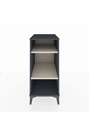 Kronos Komodin 2 Raflı 44x59x96 Antrasit-Aytaşı