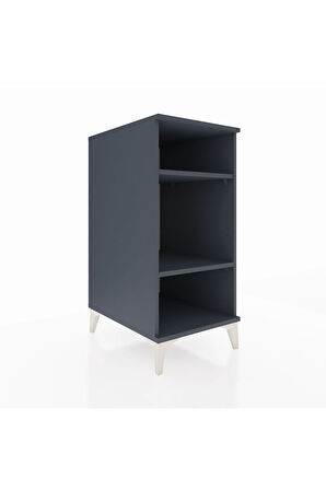 Kronos Komodin 2 Raflı 44x59x96 Antrasit-Antrasit