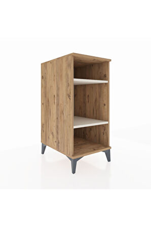 Kronos Komodin 2 Raflı 44x59x96 Çam-Aytaşı