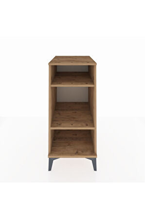 Kronos Komodin 2 Raflı 44x59x96 Çam-Çam