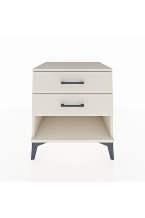 Kronos Komodin 2 Çekmeceli 60x59x64 Aytaşı-Aytaşı