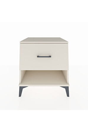 Kronos Komodin Tek Çekmeceli 60x59x64 Aytaşı-Aytaşı