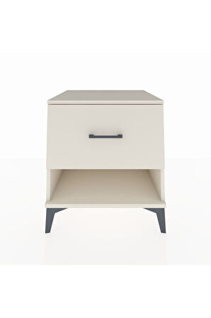 Kronos Komodin Tek Çekmeceli 60x59x64 Aytaşı-Aytaşı