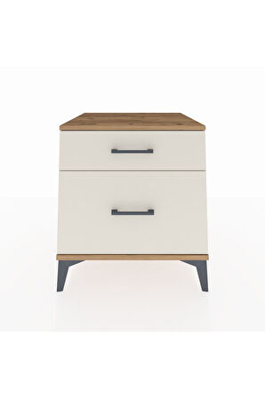 Kronos Komodin 2 Çekmeceli 60x59x64 Çam-Aytaşı