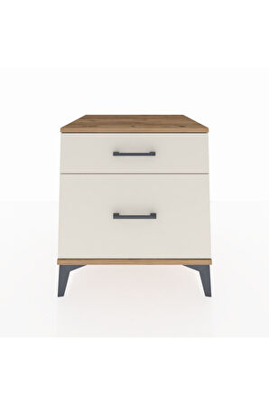Kronos Komodin 2 Çekmeceli 60x59x64 Çam-Aytaşı