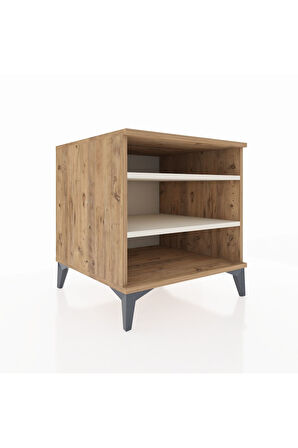 Kronos Komodin 2 Raflı 60x59x64 Çam-Aytaşı
