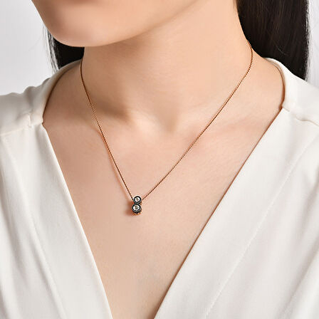 0.27 Karat Elmas Kolye