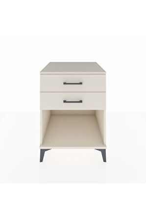 Kronos Komodin 2 Çekmeceli 60x59x80 Aytaşı-Aytaşı