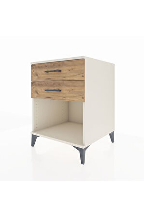 Kronos Komodin 2 Çekmeceli 60x59x80 Aytaşı-Çam