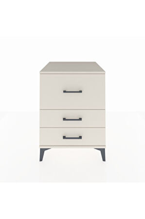 Kronos Komodin 3 Çekmeceli 60x59x80 Aytaşı-Aytaşı