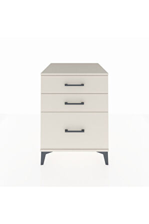 Kronos Komodin 3 Çekmeceli 60x59x80 Aytaşı-Aytaşı