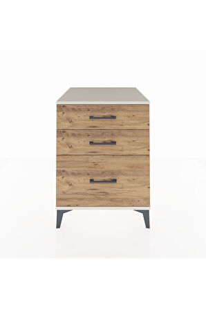 Kronos Komodin 3 Çekmeceli 60x59x80 Aytaşı-Çam