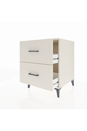 Kronos Komodin 2 Çekmeceli 60x59x80 Aytaşı-Aytaşı