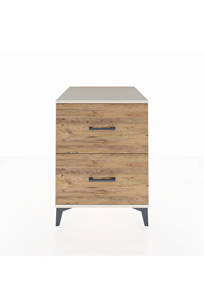Kronos Komodin 2 Çekmeceli 60x59x80 Aytaşı-Çam