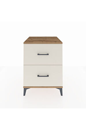 Kronos Komodin 2 Çekmeceli 60x59x80 Çam-Aytaşı