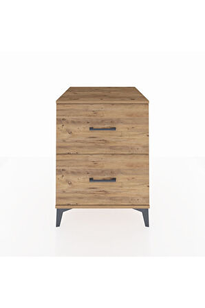 Kronos Komodin 2 Çekmeceli 60x59x80 Çam-Çam