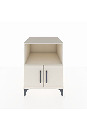 Kronos Komodin 2 Raflı 2 Kapaklı 60x59x80 Aytaşı-Aytaşı
