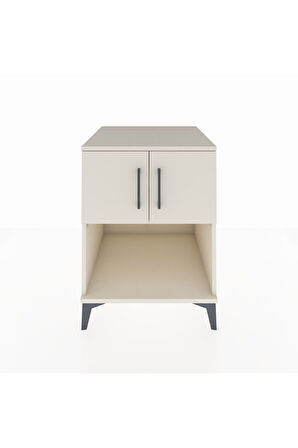 Kronos Komodin 2 Raflı 2 Kapaklı 60x59x80 Aytaşı-Aytaşı