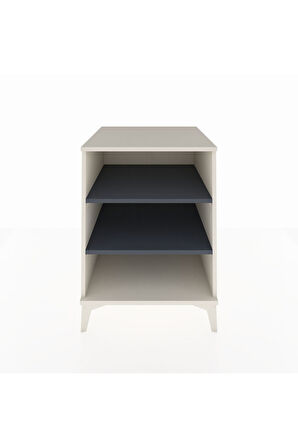 Kronos Komodin 2 Raflı 60x59x80 Aytaşı-Antrasit