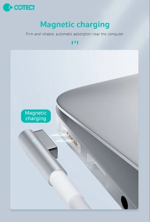 Delux Serisi COTECi MacBook USB-C Şarj ve Data Kablosu Ekipman Enerji İşlem