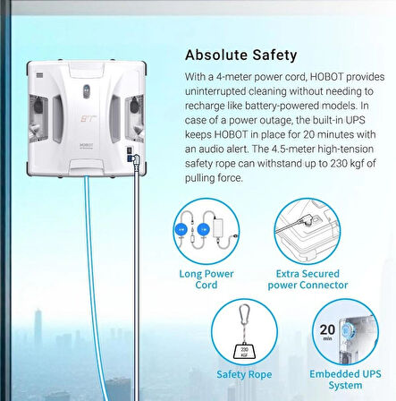 Hobot S7PRO - Akıllı Cam Temizlik Robotu