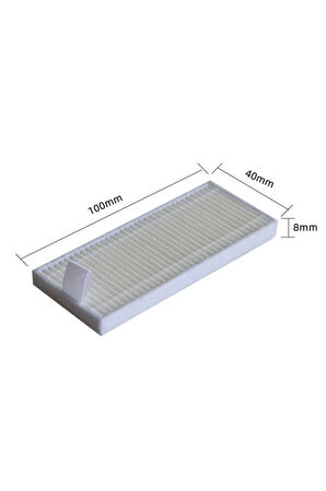 + 360 S8 robot süpürge yedek parça fırça filtre