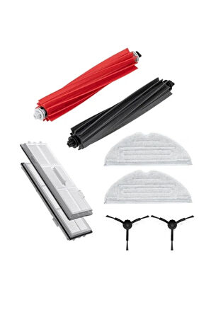 Roborock S8 Sonic Pro Ultra S8 Uyumlu Fırça Paspas Bezi Filtre Yedek Set