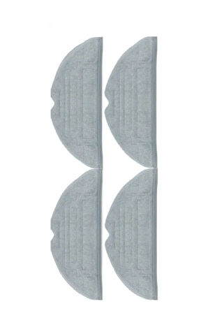 Roborock S8 4 Adet Mop Paspas  S8 Plus Pro Ultra  Uyumlu