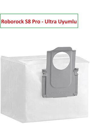 Roborock S8 Pro Ultra Plus Uyumlu 1 Adet Toz Torbası