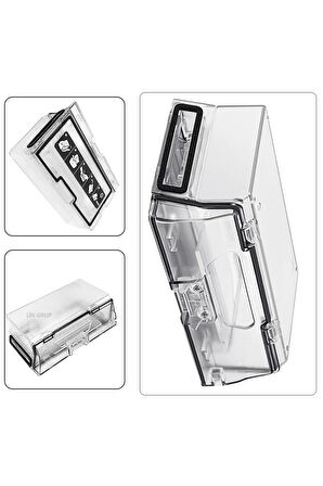 Roborock S8 Pro Ultra Plus modelleri uyumlu Toz haznesi / kutusu