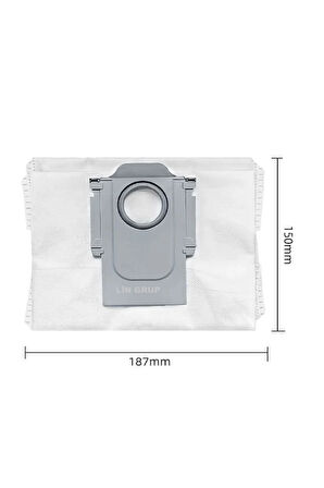 Roborock S7 Q7 S8 Plus Uyumlu  S8 Pro S8 Ultra Uyumlu TOZ Torbası 9 Adet