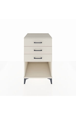 Kronos Komodin 3 Çekmeceli 60x59x96 Aytaşı-Aytaşı