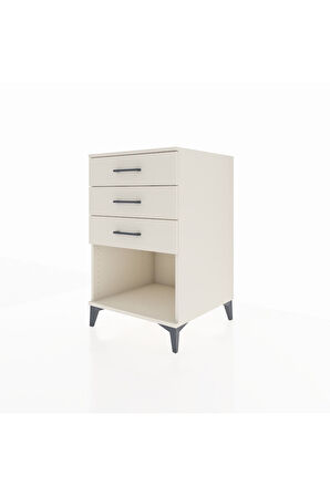 Kronos Komodin 3 Çekmeceli 60x59x96 Aytaşı-Aytaşı