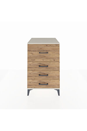 Kronos Komodin 4 Çekmeceli 60x59x96 Aytaşı-Çam