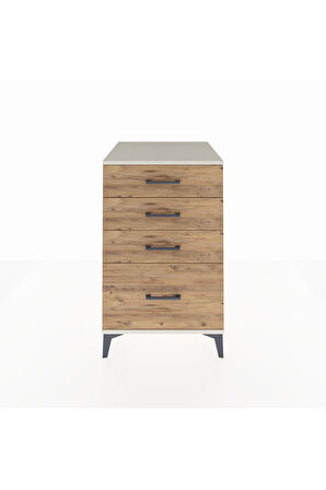 Kronos Komodin 4 Çekmeceli 60x59x96 Aytaşı-Çam
