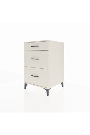 Kronos Komodin 3 Çekmeceli 60x59x96 Aytaşı-Aytaşı