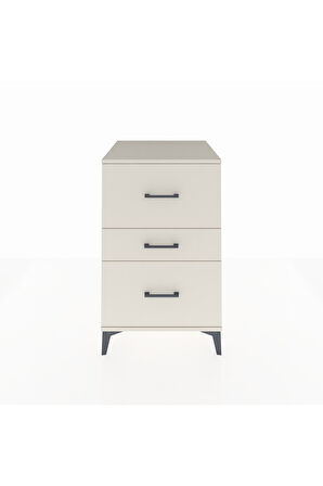 Kronos Komodin 3 Çekmeceli 60x59x96 Aytaşı-Aytaşı