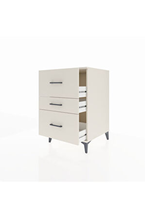 Kronos Komodin 3 Çekmeceli 60x59x96 Aytaşı-Aytaşı