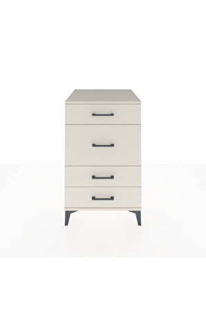 Kronos Komodin 4 Çekmeceli 60x59x96 Aytaşı-Aytaşı