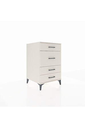 Kronos Komodin 4 Çekmeceli 60x59x96 Aytaşı-Aytaşı