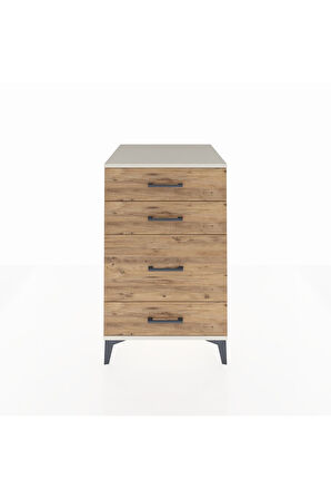 Kronos Komodin 4 Çekmeceli 60x59x96 Aytaşı-Çam