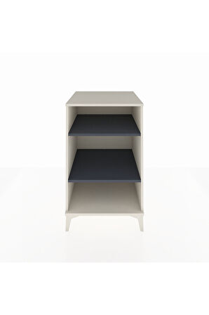 Kronos Komodin 2 Raflı 60x59x96 Aytaşı-Antrasit