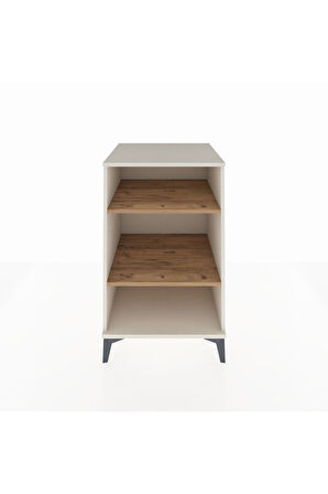 Kronos Komodin 2 Raflı 60x59x96 Aytaşı-Çam