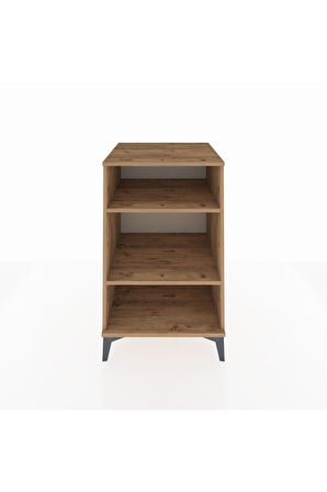 Kronos Komodin 2 Raflı 60x59x96 Çam-Çam
