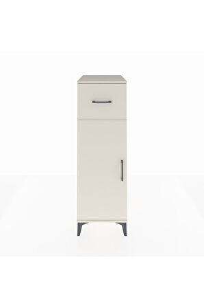 Kronos Dolap 2 Raflı Tek Çekmeceli Tek Kapaklı 44x59x134 Aytaşı-Aytaşı