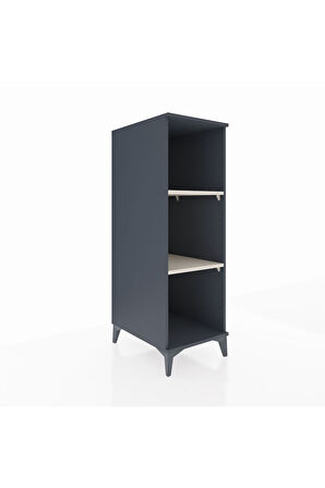 Kronos Dolap 2 Raflı 44x59x134 Antrasit-Aytaşı