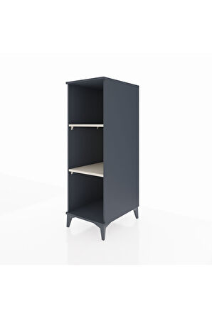 Kronos Dolap 2 Raflı 44x59x134 Antrasit-Aytaşı