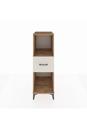 Kronos Dolap Tek Raflı Tek Çekmeceli 44x59x134 Çam-Aytaşı
